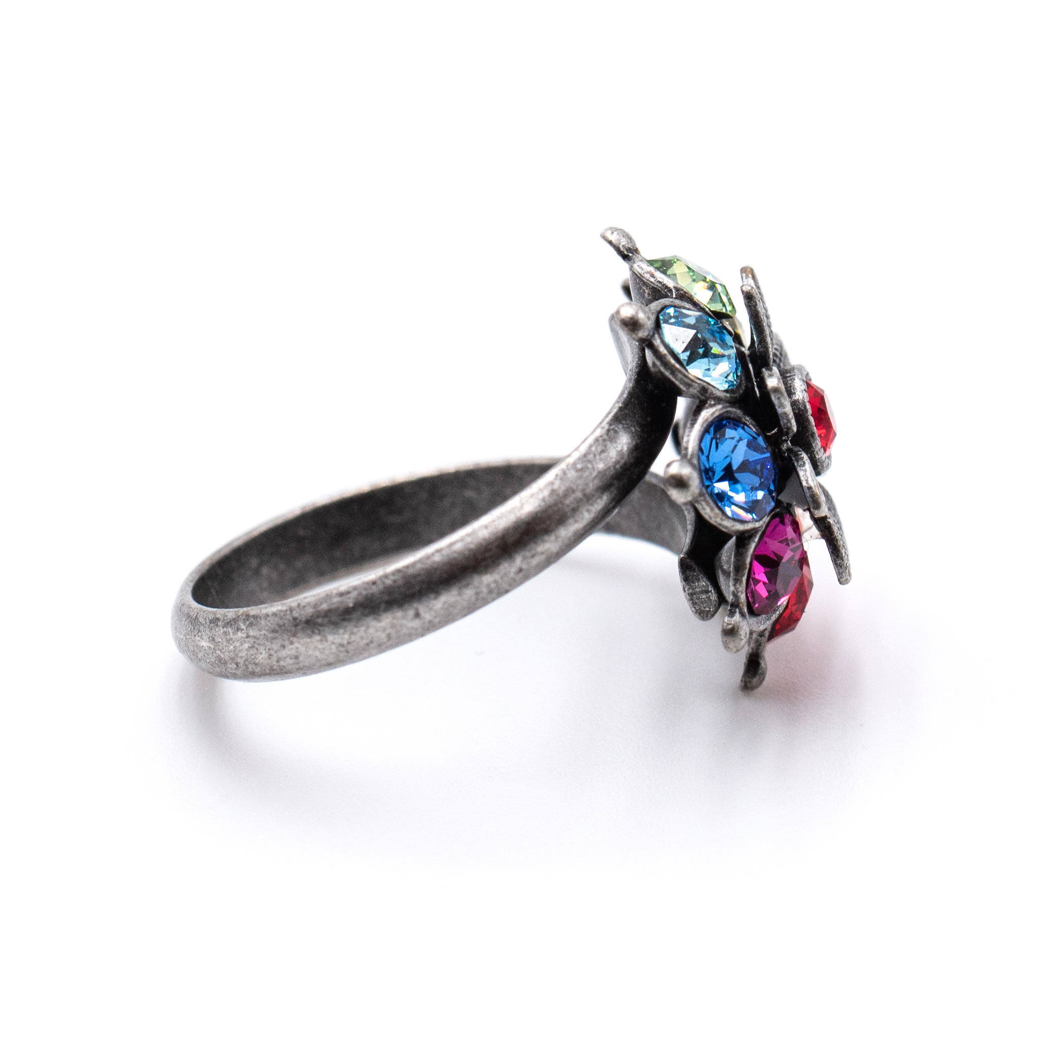 Ring Blüte Flavia mit Premium Crystal 