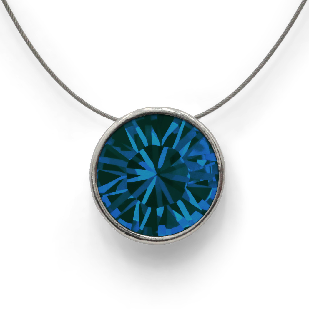 Collier Elegance  mit 8 mm Premium Crystal 